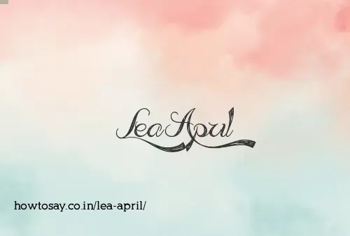 Lea April