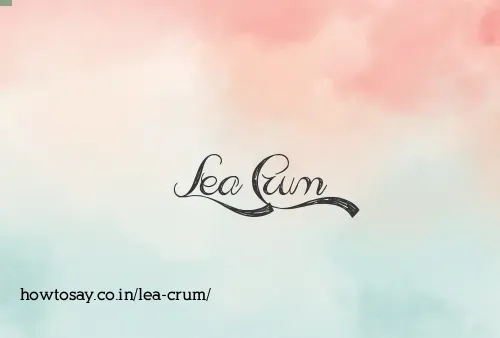 Lea Crum