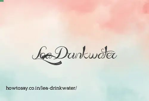 Lea Drinkwater