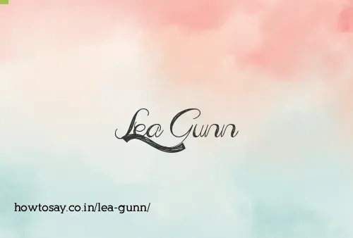 Lea Gunn