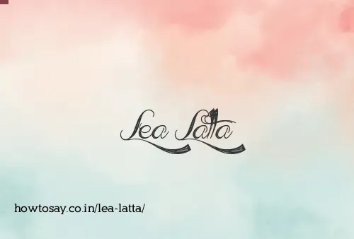Lea Latta