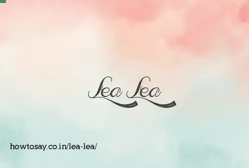 Lea Lea