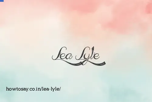 Lea Lyle