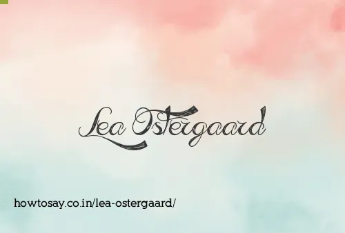 Lea Ostergaard