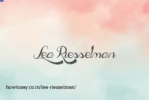 Lea Riesselman