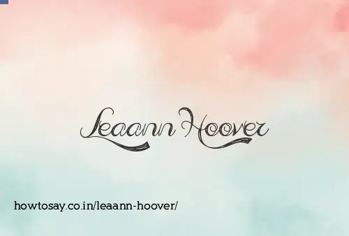 Leaann Hoover
