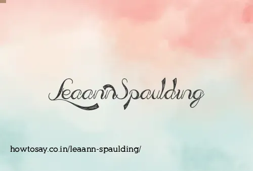 Leaann Spaulding
