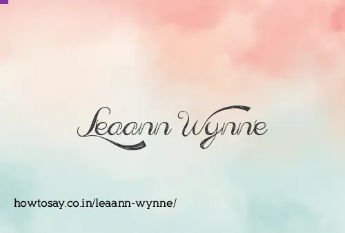 Leaann Wynne