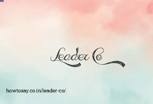 Leader Co