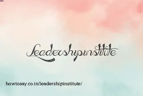 Leadershipinstitute