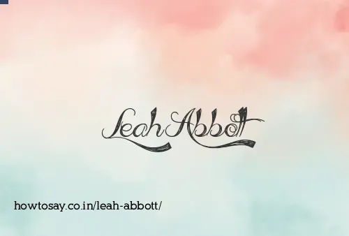 Leah Abbott