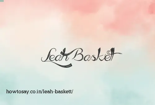 Leah Baskett