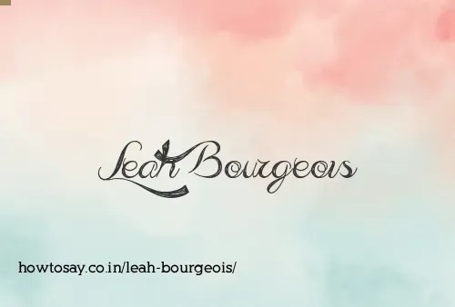 Leah Bourgeois