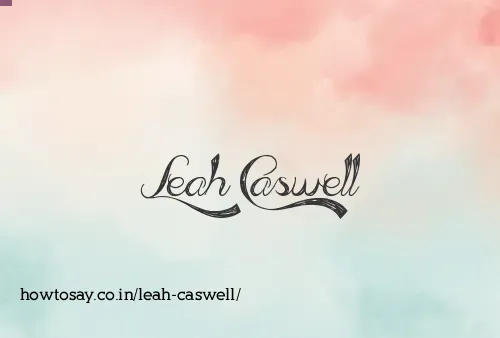Leah Caswell