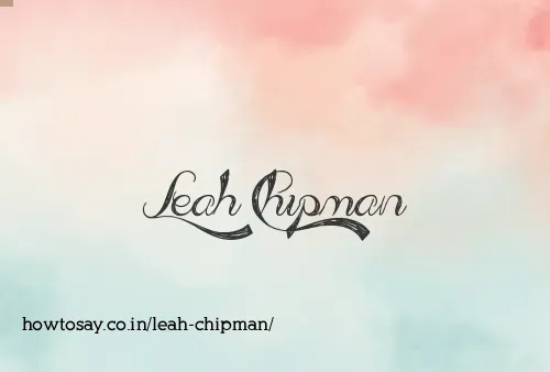 Leah Chipman