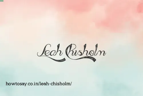 Leah Chisholm