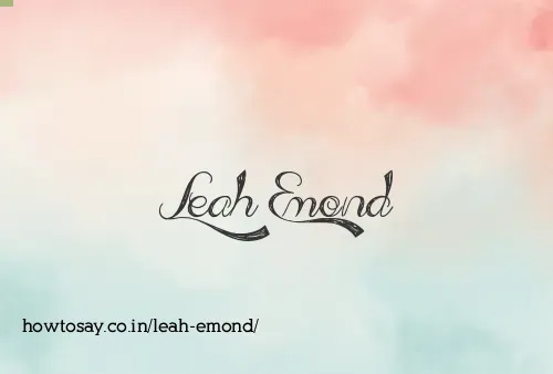 Leah Emond