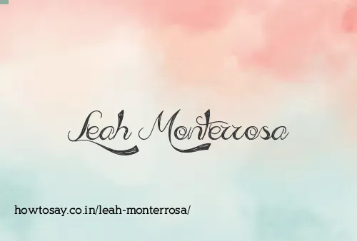 Leah Monterrosa