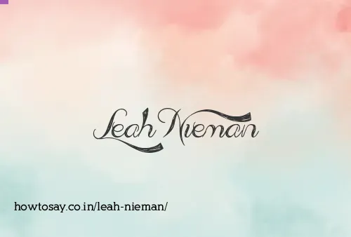 Leah Nieman