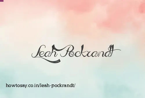 Leah Pockrandt