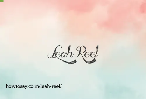 Leah Reel
