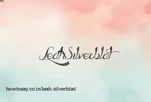 Leah Silverblat
