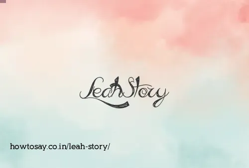 Leah Story