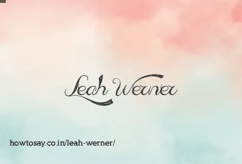 Leah Werner