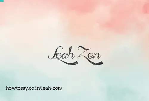Leah Zon