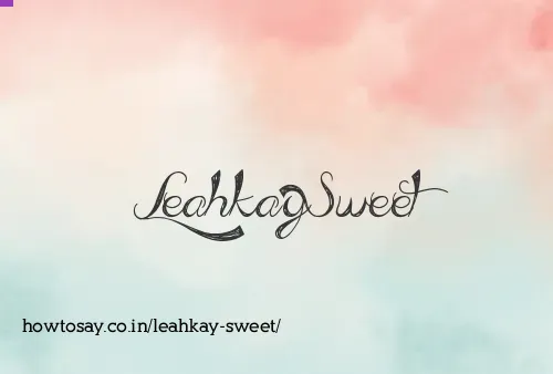 Leahkay Sweet