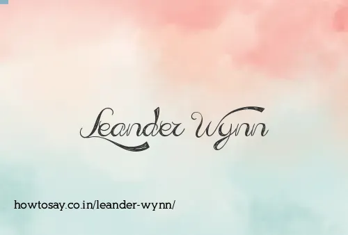 Leander Wynn