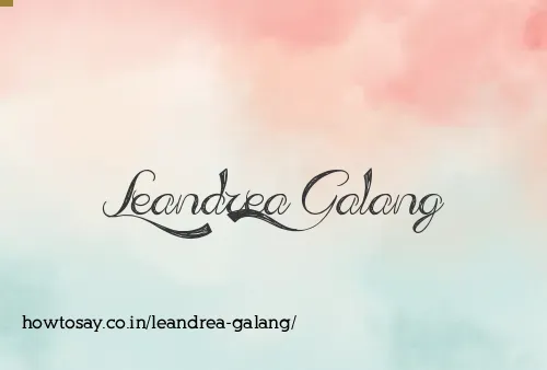 Leandrea Galang