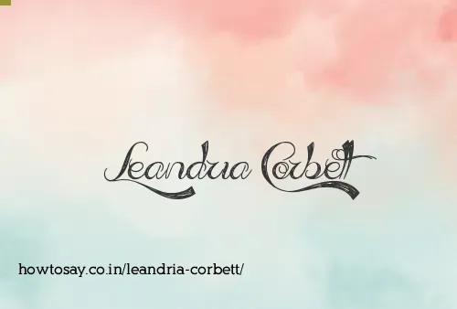 Leandria Corbett