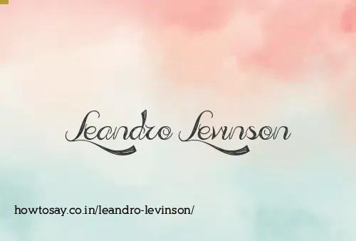 Leandro Levinson