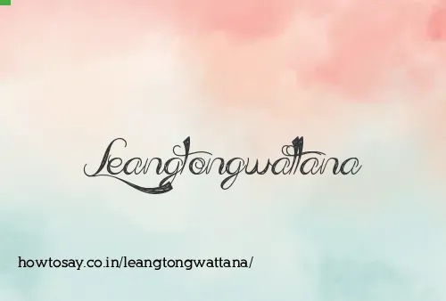 Leangtongwattana