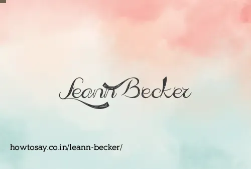 Leann Becker