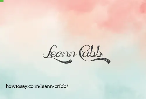 Leann Cribb