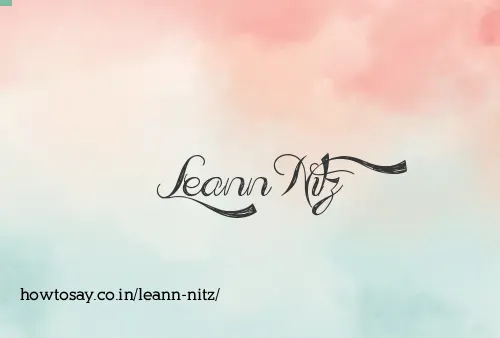 Leann Nitz