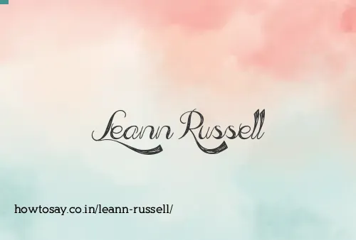 Leann Russell