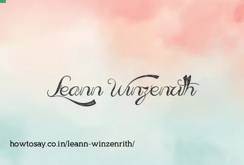 Leann Winzenrith