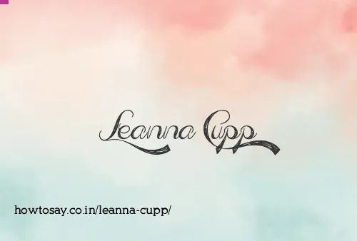Leanna Cupp