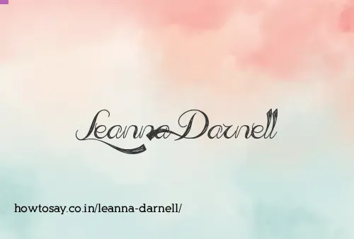 Leanna Darnell