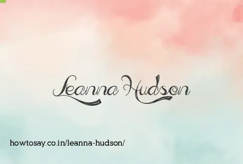 Leanna Hudson