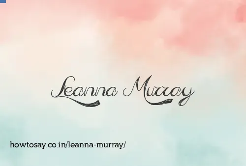Leanna Murray