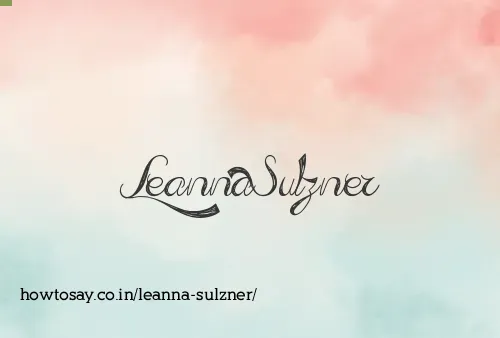Leanna Sulzner