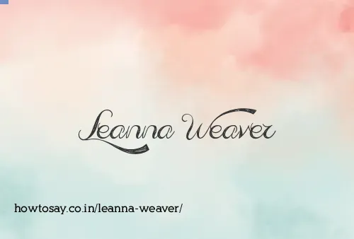 Leanna Weaver