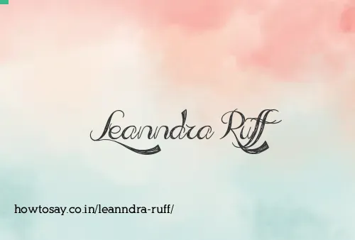 Leanndra Ruff
