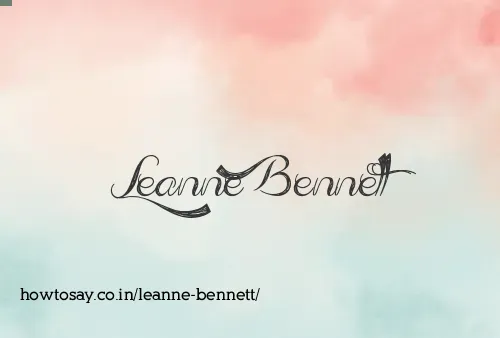 Leanne Bennett