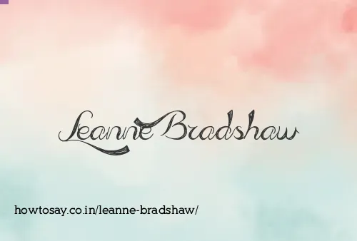 Leanne Bradshaw