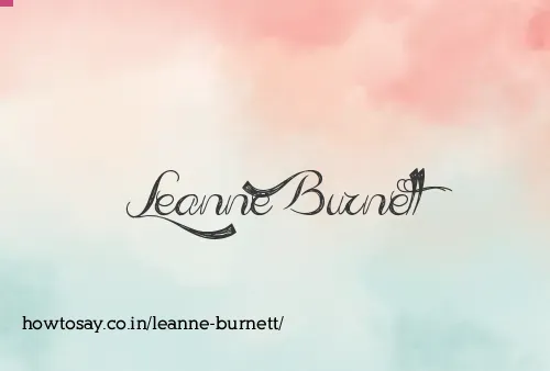 Leanne Burnett